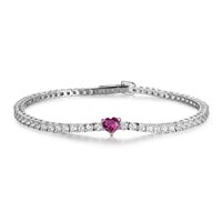 Bracciale Evideence Donna in Argento Rubino EVBR04001218